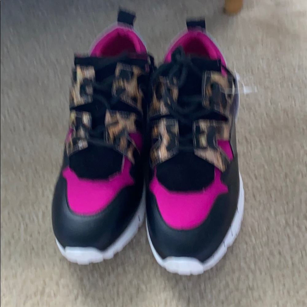 FUNKY and CUTE Wedge Sneakers